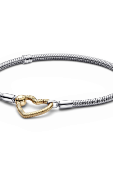 Браслет із застібкою-серцем Pandora Moments