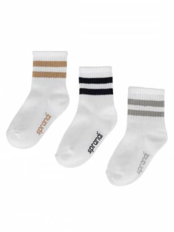 Sprandi Шкарпетки 0KB-001-SS25 (3-PACK) Білий Sprandi Шкарпетки 0KB-001-SS25 (3-PACK) Білий