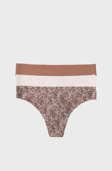 Женские трусики (3 шт) Разноцветный XL womensecret 4932668