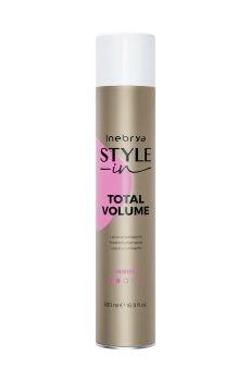 Лак для объема волос Inebrya Style-In Total Volume Volumizing Hairspray фиксация 2, 500 мл