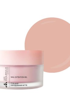 Гель для наращивания ногтей Nails Molekula Professional Builder Gel Mousse, MB207 Cover Nude, 15 мл