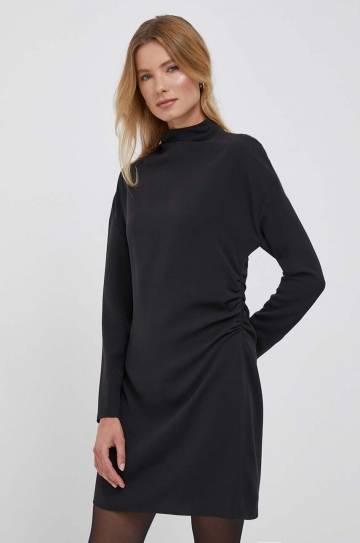 Платье Calvin Klein цвет чёрный mini облегающее Платье Calvin Klein цвет чёрный mini облегающее