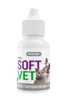 Гель для гигиены полости рта ProVET Soft Vet для кошек и собак, 15 мл