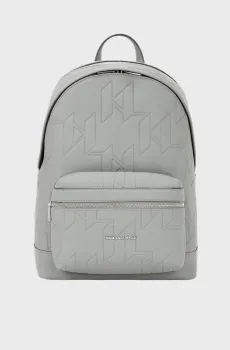 Мужской серый рюкзак Серый ONESIZE Karl Lagerfeld A3M30296;1WU
