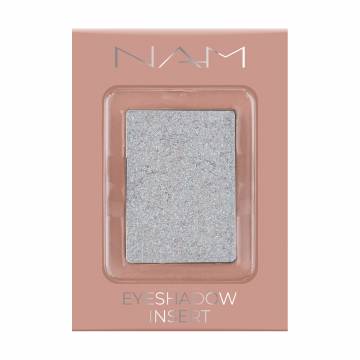 Сияющие тени для век NAM Foil Eyeshadow Insert 1 Frosty Silver, 2.5 г (сменный блок) Сияющие тени для век NAM Foil Eyeshadow Insert 1 Frosty Silver, 2.5 г (сменный блок)