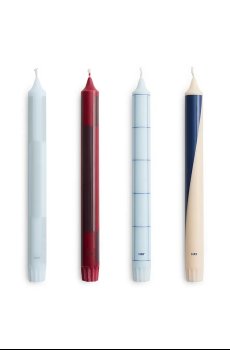Набор свечей HAY Pattern Candle 2,2 x 24 cm 4 шт