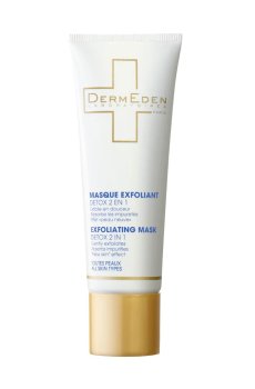 Уценка! Очищающая маска для лица DermEden Exfoliating Mask Detox 2 in 1, 150 мл