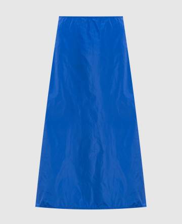 Синяя юбка миди SOKOTOPO