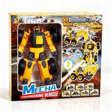 Игровой робот-трансформер машинка DADE TOYS с/х техника (D622-H609B)