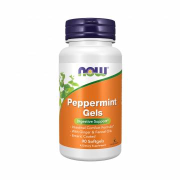 Мята перечная NOW Foods Peppermint Gels, 90 гелевых капсул Мята перечная NOW Foods Peppermint Gels, 90 гелевых капсул