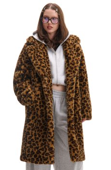 Cropp - Пальто зі штучного хутра - різнобарвний