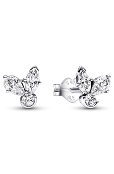 Сережки "Блискучий гербарій"