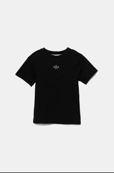 Детская хлопковая футболка adidas Originals