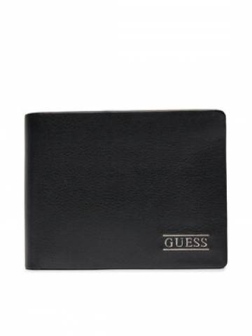 Guess Велике Чоловіче Портмоне SMNEBR LEA24 Чорний Guess Велике Чоловіче Портмоне SMNEBR LEA24 Чорний