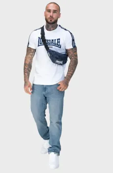 Мужская белая футболка VEMENTRY Белый 3XL Lonsdale 117531