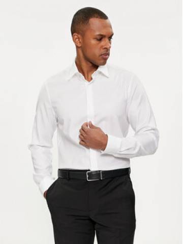 Michael Kors Сорочка MK0DS01001 Білий Slim Fit Michael Kors Сорочка MK0DS01001 Білий Slim Fit