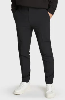 Мужские черные брюки CRINKLE TECH STRETCH Черный 34-32 Calvin Klein K10K113918