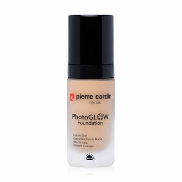 Тональная основа для лица Pierre Cardin Photoglow Foundation SPF 15, Ivory Skin with Warm Yellow, 30 мл Тональная основа для лица Pierre Cardin Photoglow Foundation SPF 15, Ivory Skin with Warm Yellow, 30 мл