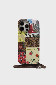 Женский чехол для iPhone 15 Pro Max Разноцветный ONESIZE Bimba Y Lola 252BAFT03.25600