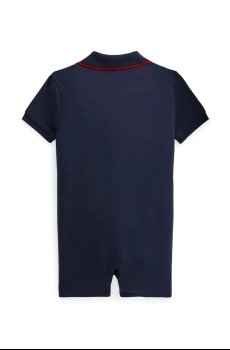 Хлопковый ромпер для младенцев Polo Ralph Lauren