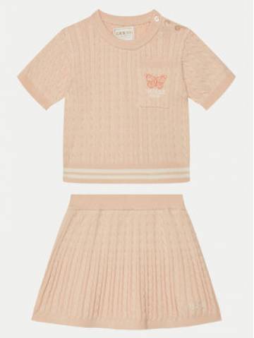 Guess Набір блузка і спідниця K5RG04 Z37L1 Рожевий Regular Fit Guess Набір блузка і спідниця K5RG04 Z37L1 Рожевий Regular Fit
