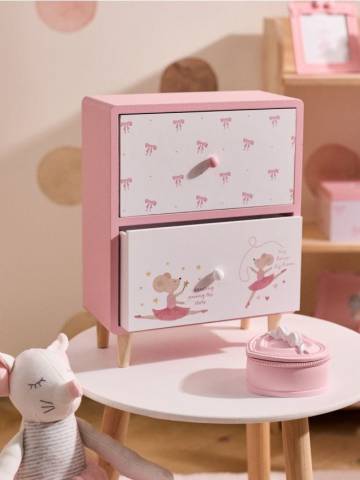 Скринька - пастельний рожевий