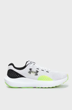 Мужские белые кроссовки UA Charged Surge 4 Белый 12 Under Armour 3027000-109