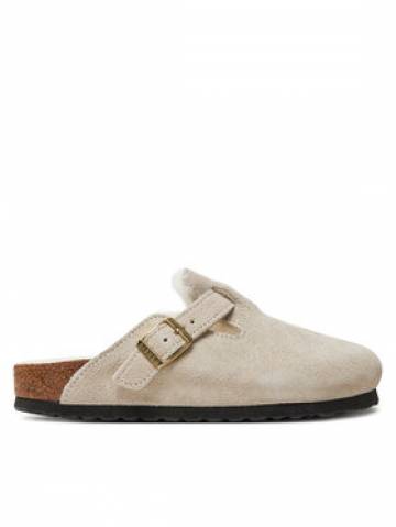 Birkenstock Шльопанці Boston Shearling Leve 1026192 Білий Birkenstock Шльопанці Boston Shearling Leve 1026192 Білий