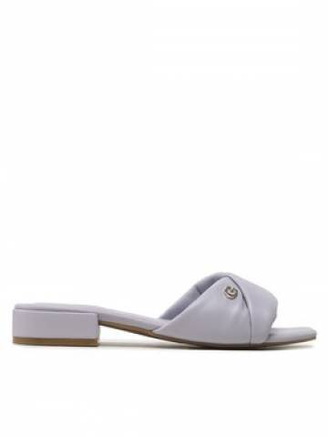 Guess Шльопанці Albert FL6ABR LEA03 Фіолетовий Guess Шльопанці Albert FL6ABR LEA03 Фіолетовий