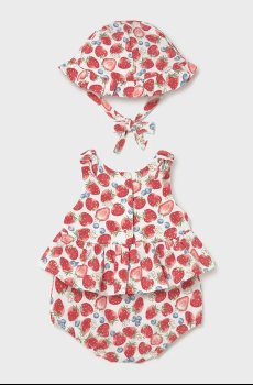 Ромпер и панама для младенцев Mayoral Newborn