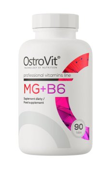 Магний и витамин B6 OstroVit Mg + B6, 90 таблеток