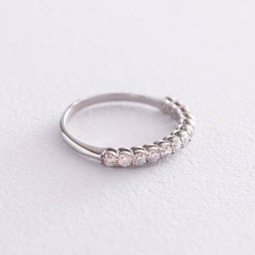 Серебряное кольцо с фианитами 112580 Серебряное кольцо с фианитами 112580