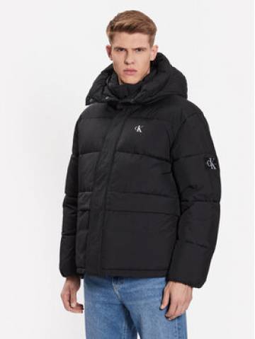 Calvin Klein Jeans Пуховик J30J323709 Чорний Regular Fit Calvin Klein Jeans Пуховик J30J323709 Чорний Regular Fit