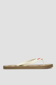 Мужские белые вьетнамки Белый 41-42 HUGO 50497860;286