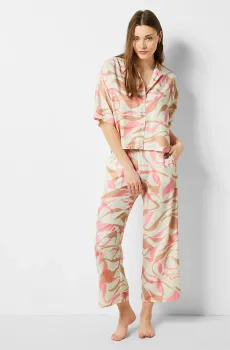 Женская рубашка с узором SUNRISE Разноцветный L Etam 6538946