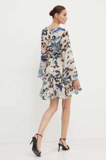 Платье Guess LAILA mini расклешённое W4YK29 WDW82 Платье Guess LAILA mini расклешённое W4YK29 WDW82