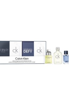 Парфюмированный набор мужской Calvin Klein (CK One, 2*10 мл + Defy, 5 мл + Eternity, 10 мл)