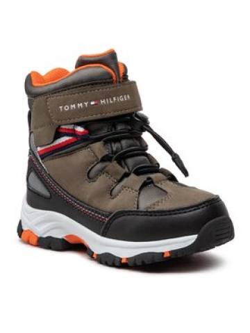 Tommy Hilfiger Снігоходи Tech Bootie T3B5-32542-1487 M Зелений Tommy Hilfiger Снігоходи Tech Bootie T3B5-32542-1487 M Зелений