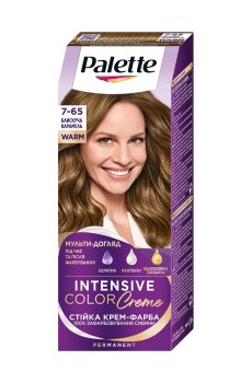 Стойкая крем-краска для волос Palette Интенсивный цвет, 7-65 Блестящая карамель, 110 мл