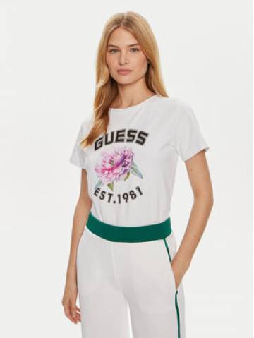 Guess Футболка Peony V4YI15 J1314 Білий Regular Fit Guess Футболка Peony V4YI15 J1314 Білий Regular Fit