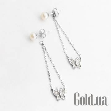 Серьги с подвесками Silvex925 Серьги с подвесками Silvex925