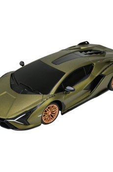 Автомодель Powermotors Lamborgini Sian FKP 37 1:24, на радиоуправлении, 20.5*8.5*5 см, зеленая, от 6 лет (PM2411 GREEN)