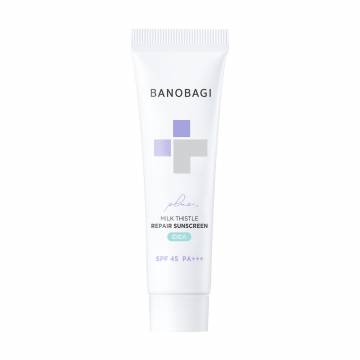 Солнцезащитный крем для лица Banobagi Milk Thistle Repair Cica Sunscreen Plus SPF 45 PA+++, 10 мл Солнцезащитный крем для лица Banobagi Milk Thistle Repair Cica Sunscreen Plus SPF 45 PA+++, 10 мл