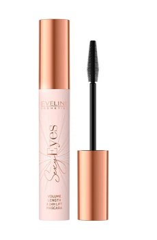 Тушь для ресниц Eveline Cosmetics Sexy Eyes Volume Length&24H Lift Mascara, Extra Black, 8 мл