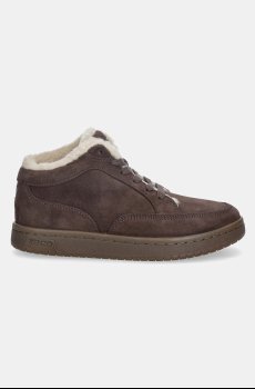 Замшевые кроссовки Kenzo Dome Mid Top Sneakers