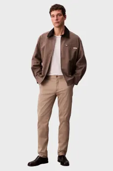 Мужские бежевые чиносы STRETCH Бежевый 29-32 Calvin Klein LV040EM633