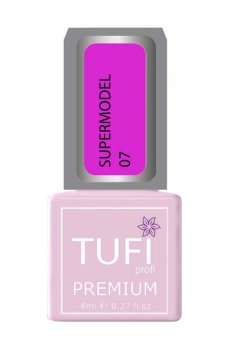Уценка! Гель-лак для ногтей Tufi Profi Premium Supermodel, 07 Ева неоновый, 8 мл