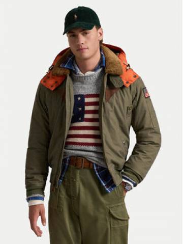 Polo Ralph Lauren Куртка бомбер 710945493001 Зелений Regular Fit Polo Ralph Lauren Куртка бомбер 710945493001 Зелений Regular Fit