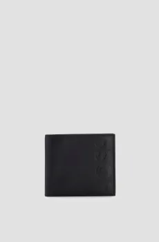 Мужской черный кожаный кошелек Черный ONESIZE BOSS 50470802;001