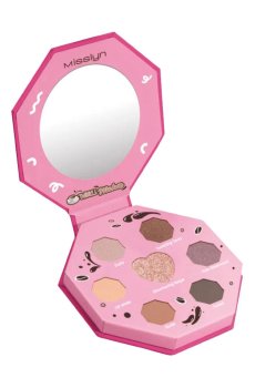 Палетка теней для век Misslyn Twinkle Moka Eyeshadow Palette 1 Toffee Moka, 5.5 г